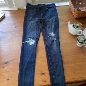 Dark wash jeggings
